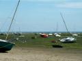 En bordure de la plage d'Arès